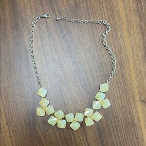 Elegant Gold and Cream Necklace